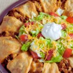 taco ring crescent roll
