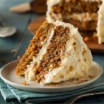 layered carrot cake cream cheese frosting