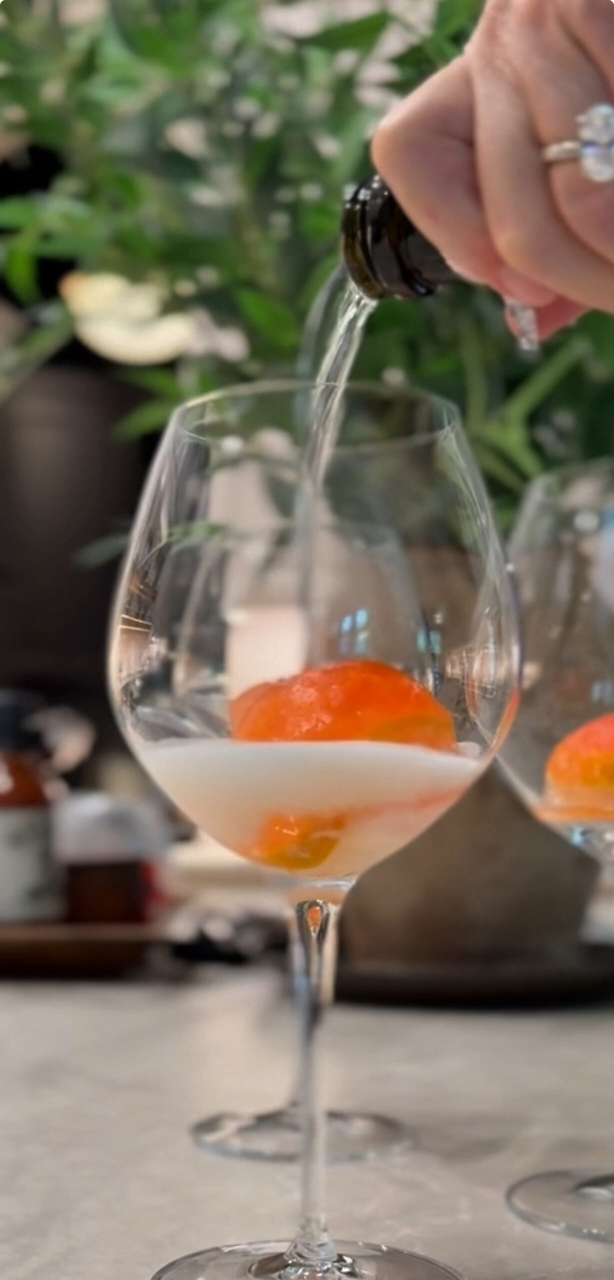 Apperal spritz with Apperal spritz ice cubes