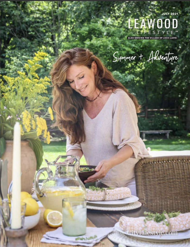 leawood lifestyle magazine cover